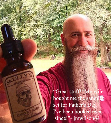 kentucky mash bourbon beard oil, skullys ctz beard oil, beard oil, beard oil review