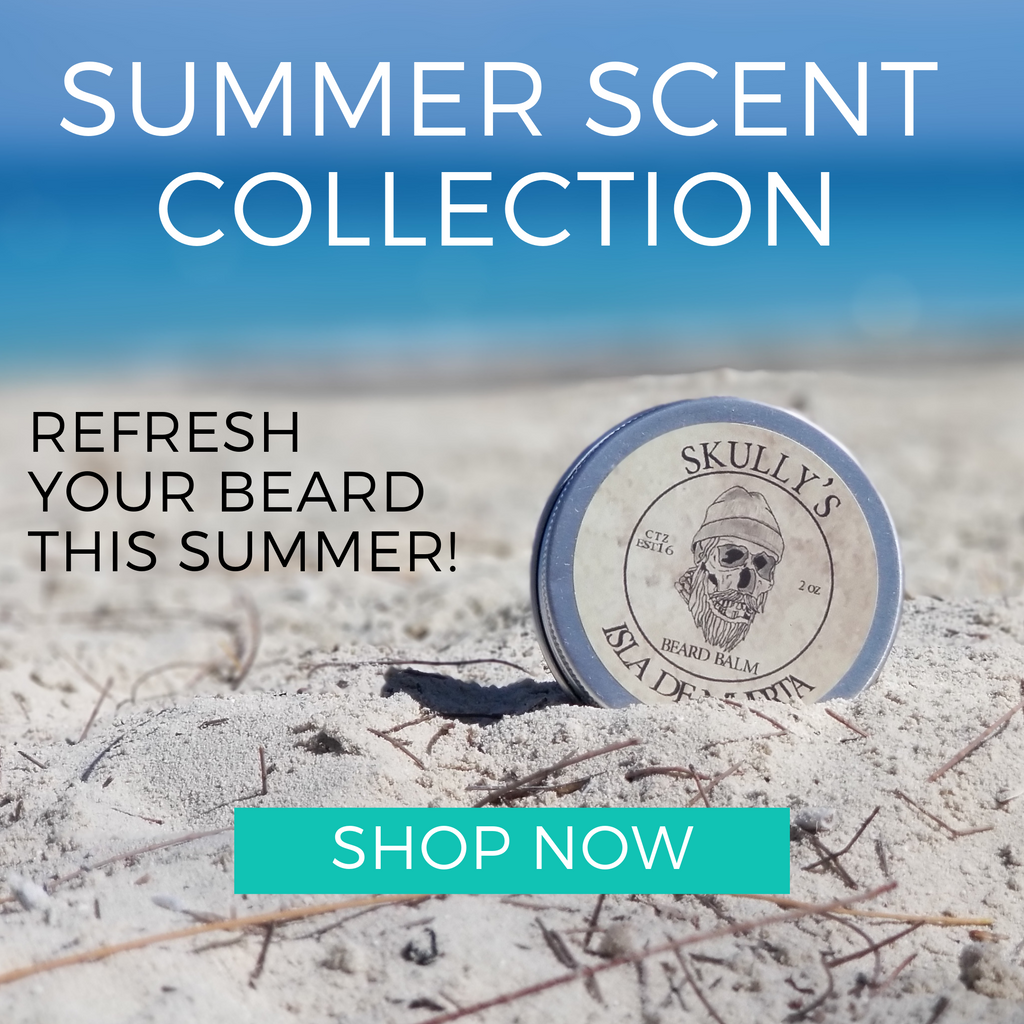 Summer beard oil collection by skullys ctz beard oil