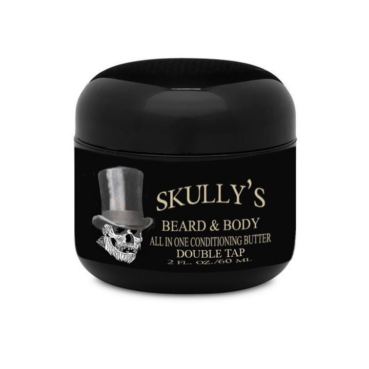 Double Tap Beard & Body All In One Conditioning Butter 2 oz. , beard butter, bearded butter, butter beard, double tap beard butter